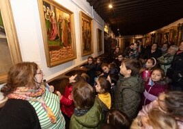 Visita infantil al arte sacro del Museo Diocesano