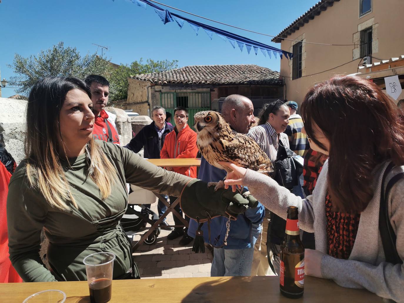 Éxito de público en el Mercado Comunero de Torrelobatón