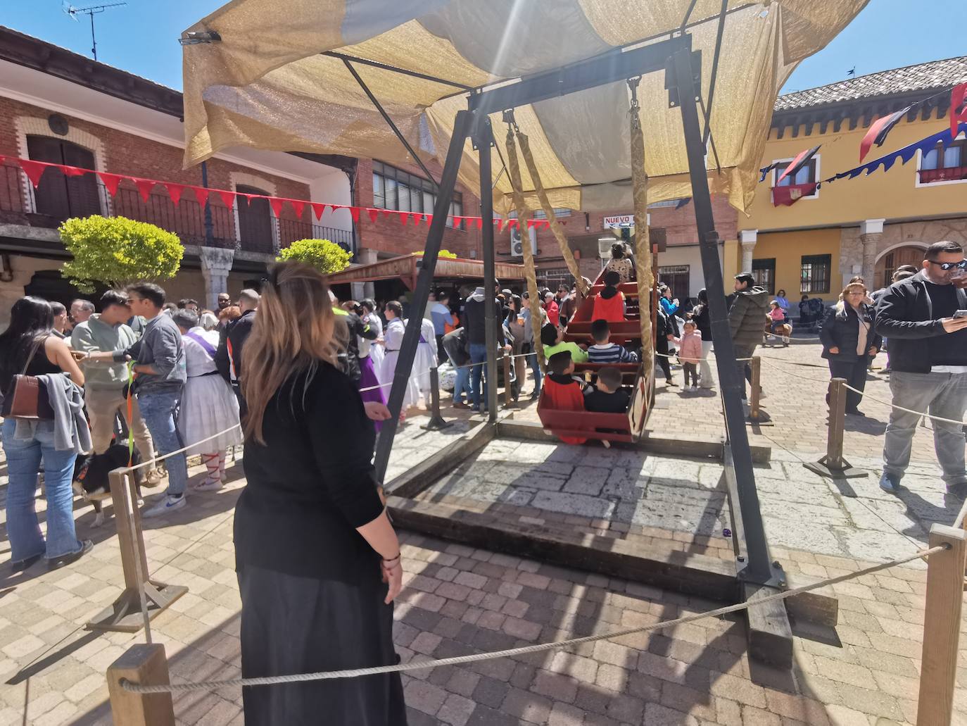 Éxito de público en el Mercado Comunero de Torrelobatón