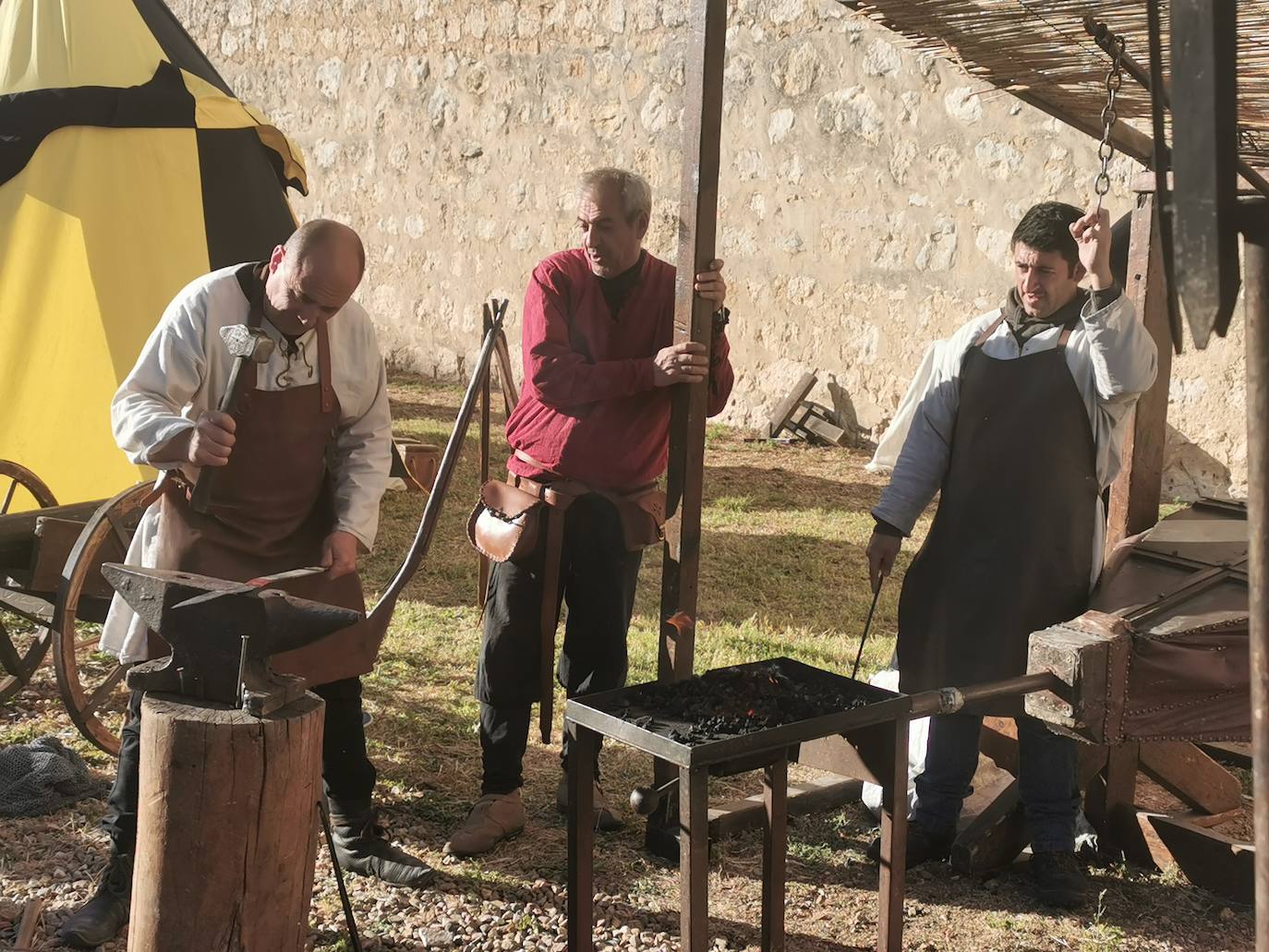 Éxito de público en el Mercado Comunero de Torrelobatón