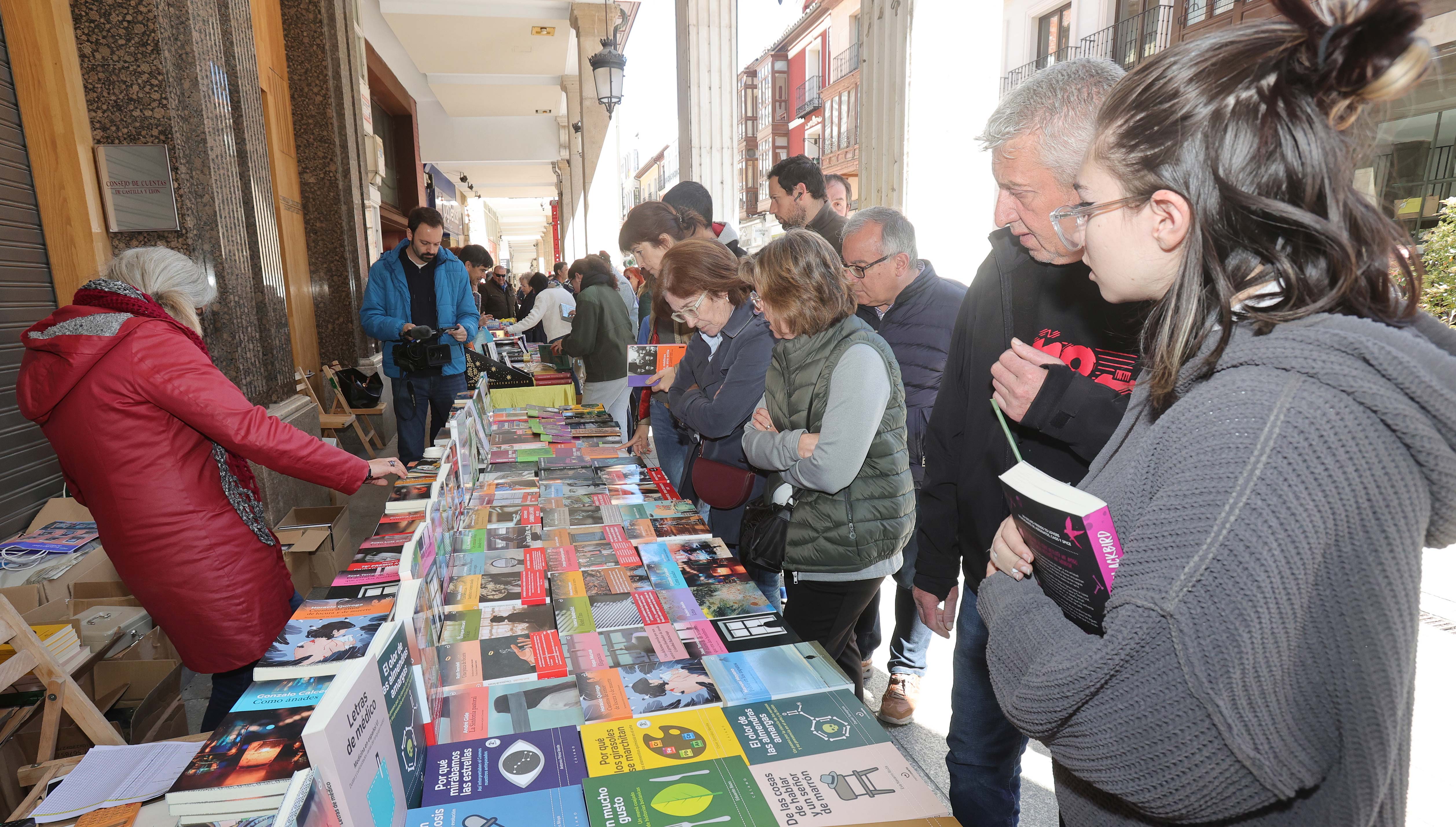 Los libros y las historias salen a la calle en Palencia