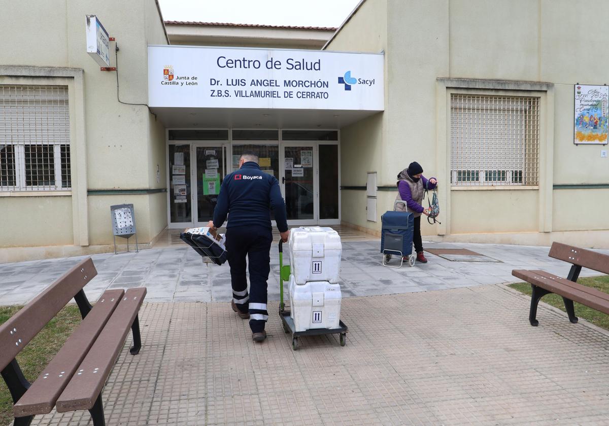 Centro de Salud Luis Ángel Morchón en Villamuriel de Cerrato (Palencia).