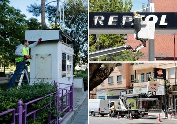 Adiós a las últimas gasolineras del centro de Valladolid cien años después