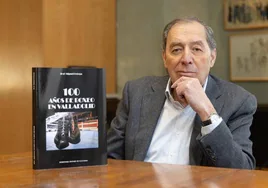 José Miguel Ortega, autor del libro '100 años de boxeo en Valladolid'.