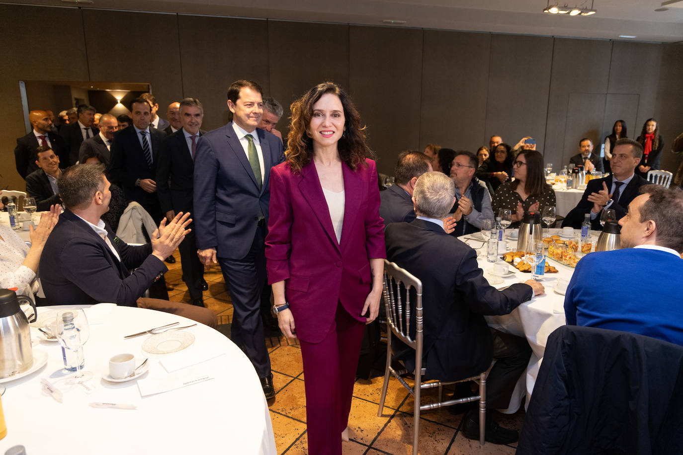 Isabel Díaz Ayuso, en el Foro Económico de El Norte de Castilla