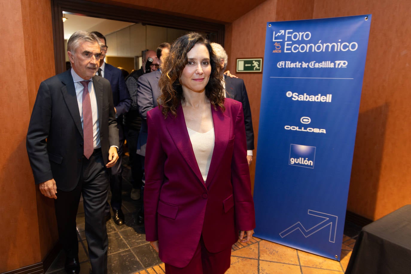 Isabel Díaz Ayuso, en el Foro Económico de El Norte de Castilla