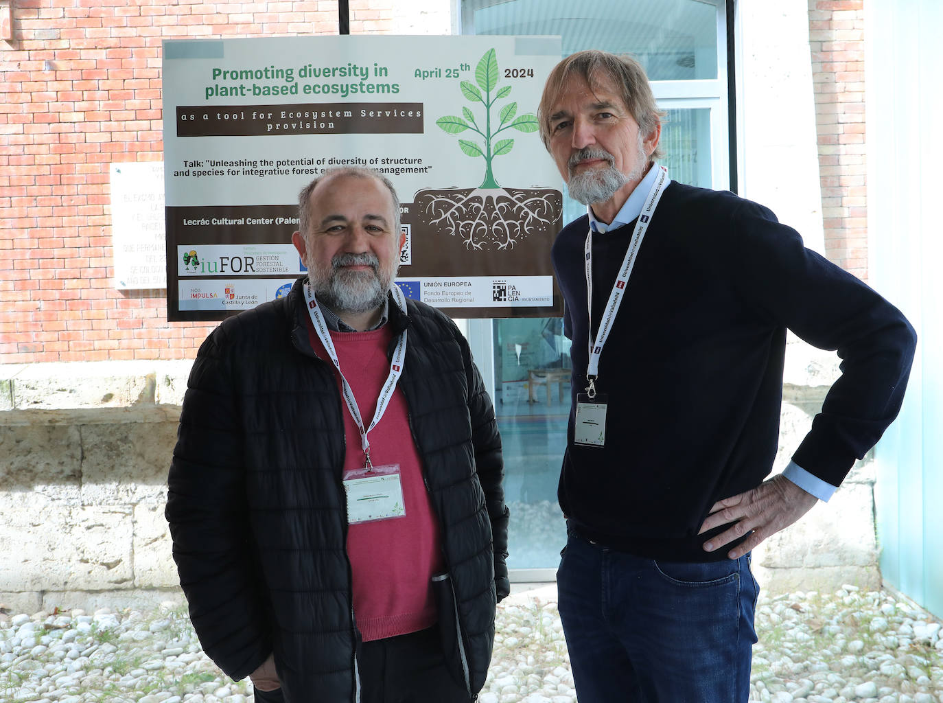 Simposio en La Yutera con el honoris causa Hans Pretzsch