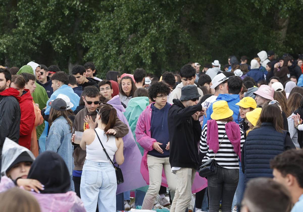 Jóvenes en la fiesta de la ITA el año pasado.