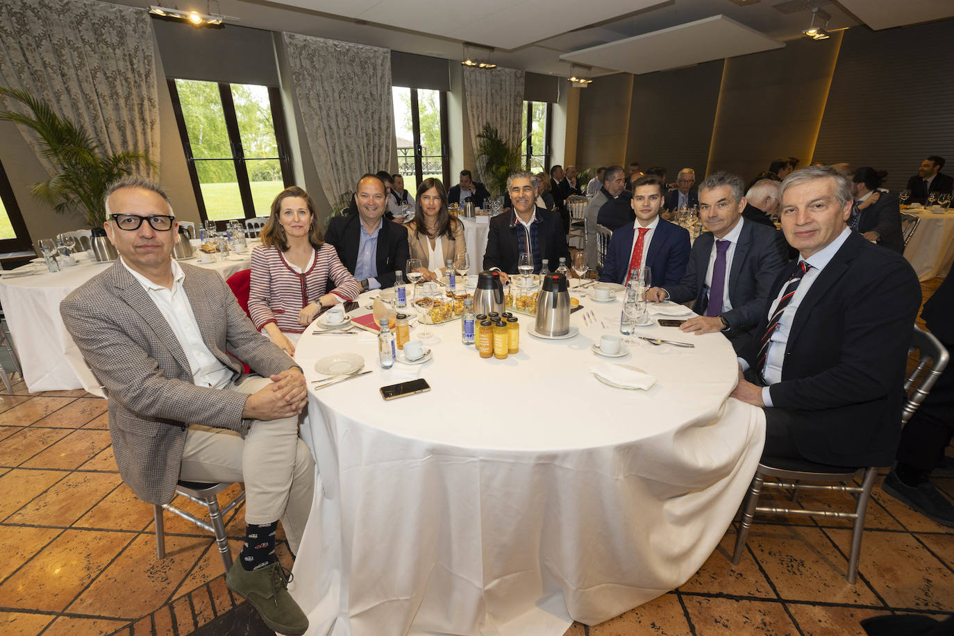 Hugo Tasis (Collosa), Laura de Miguel (Tressis Banca Privada), Andrés Anaya (Prevenges), Zulima Castillo (Xerox), Alberto Plaza (alcalde de Simancas), Javier Berciano (Tressis), Jesús García (Aquona) y Carlos Galicia (Polvorones El Toro y Dulces Galicia).