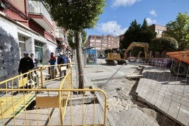 Obras de la calle Embajadores