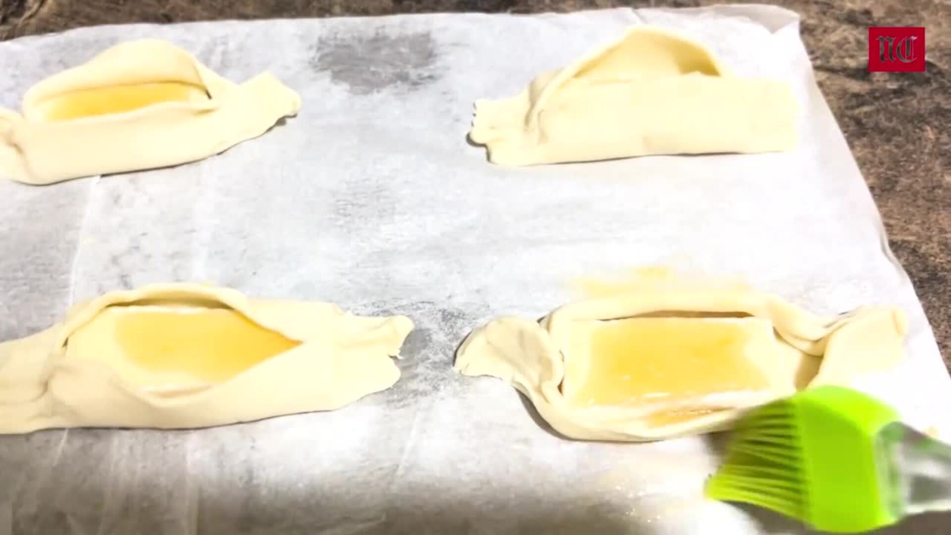 Receta de hojaldres de queso