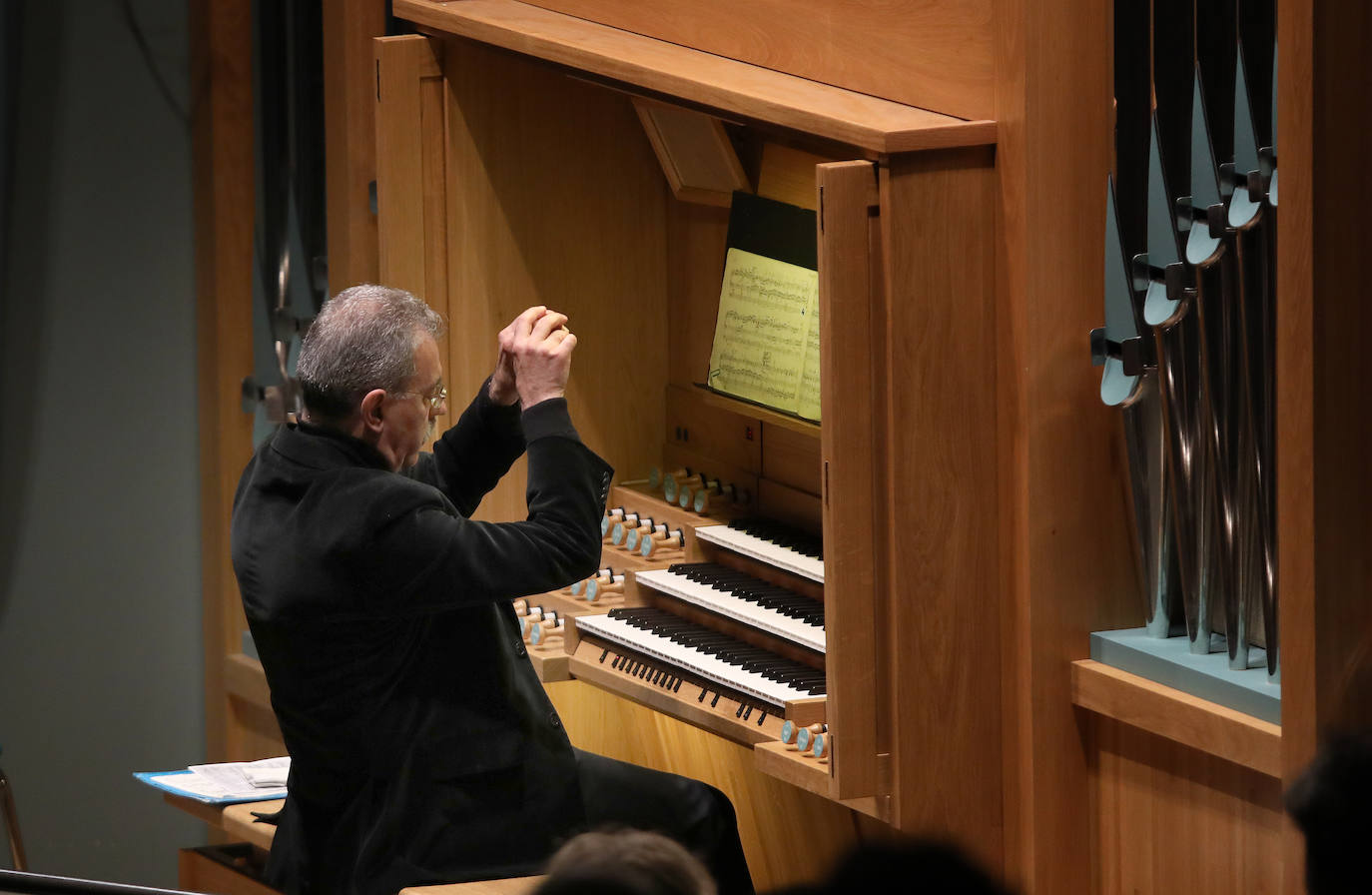 Así fue el concierto del organista del Papa en Palencia