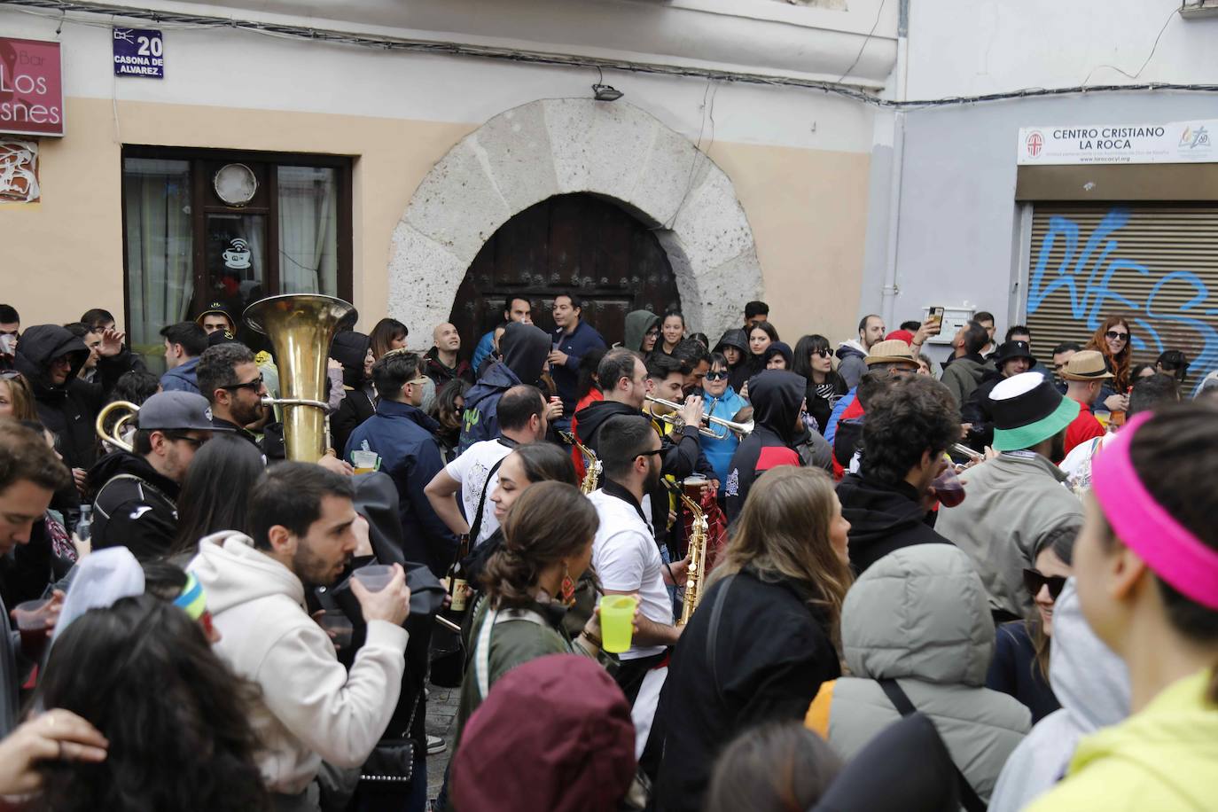 Las charangas de Peñafiel, en imágenes