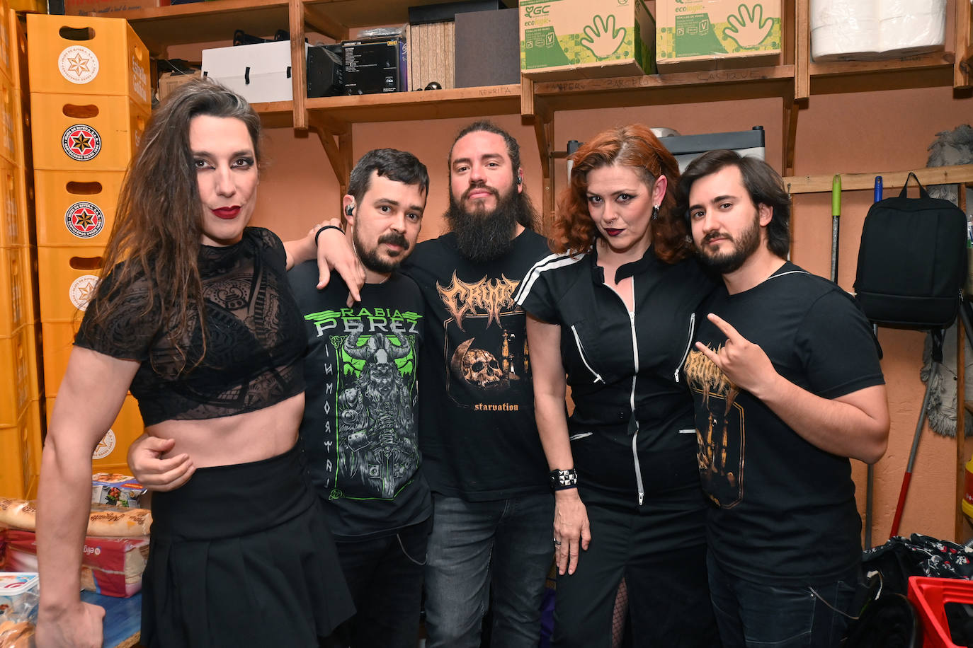 Los conciertos Cobra Spell y Rabia Perez, en imágenes