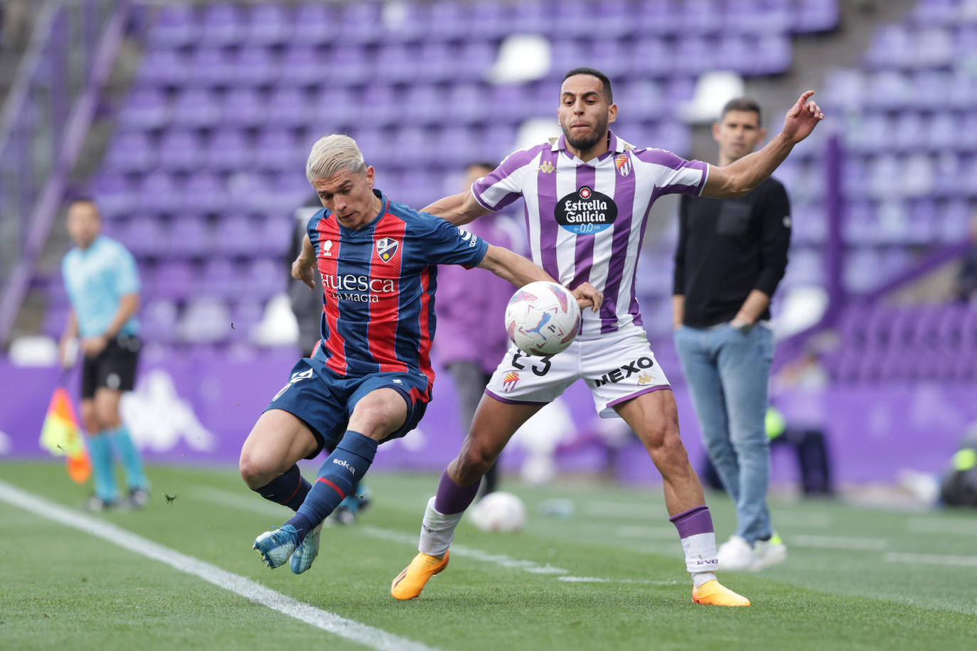 Las imágenes del Real Valladolid - SD Huesca