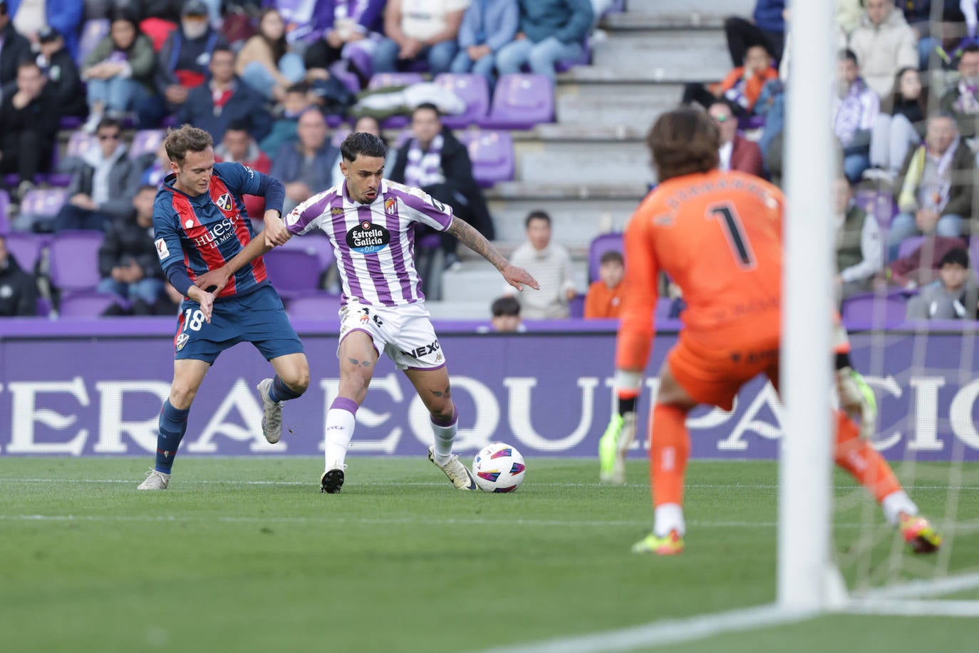 Las imágenes del Real Valladolid - SD Huesca