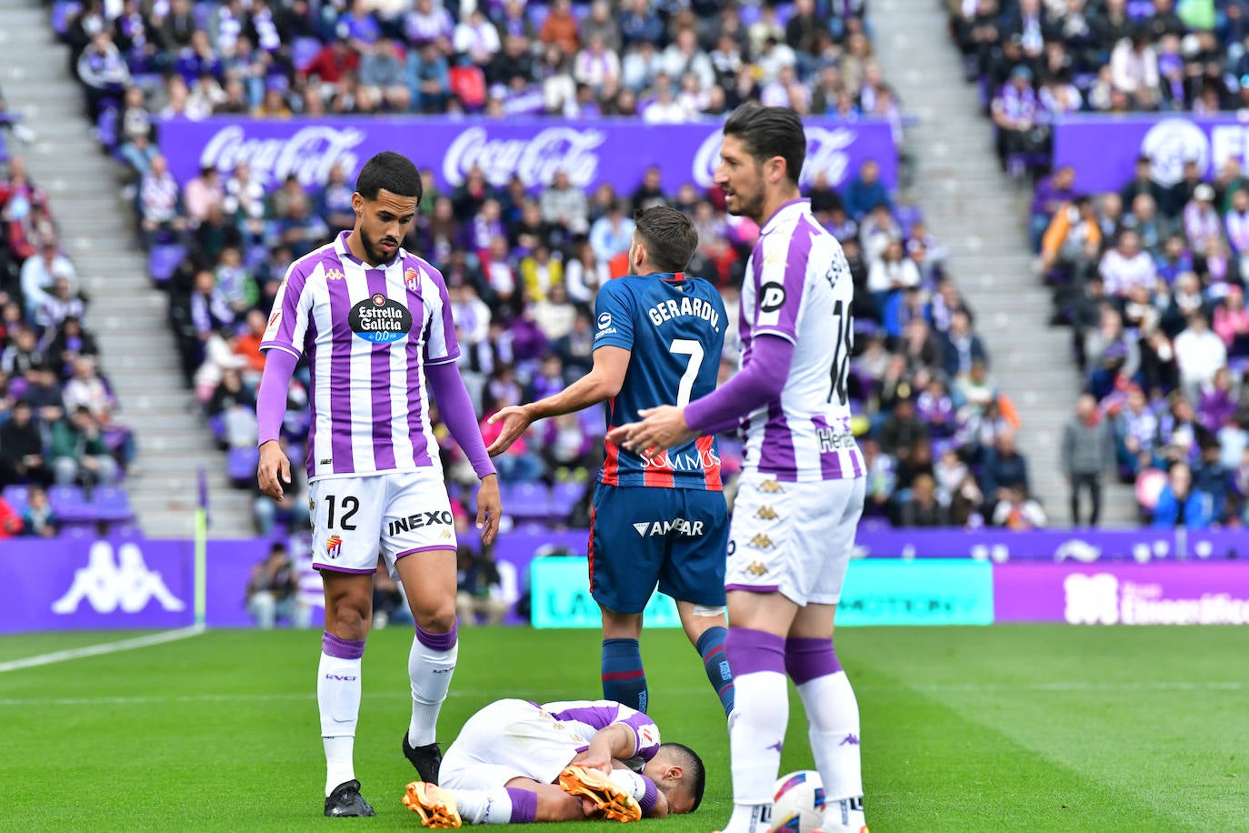 Las imágenes del Real Valladolid - SD Huesca