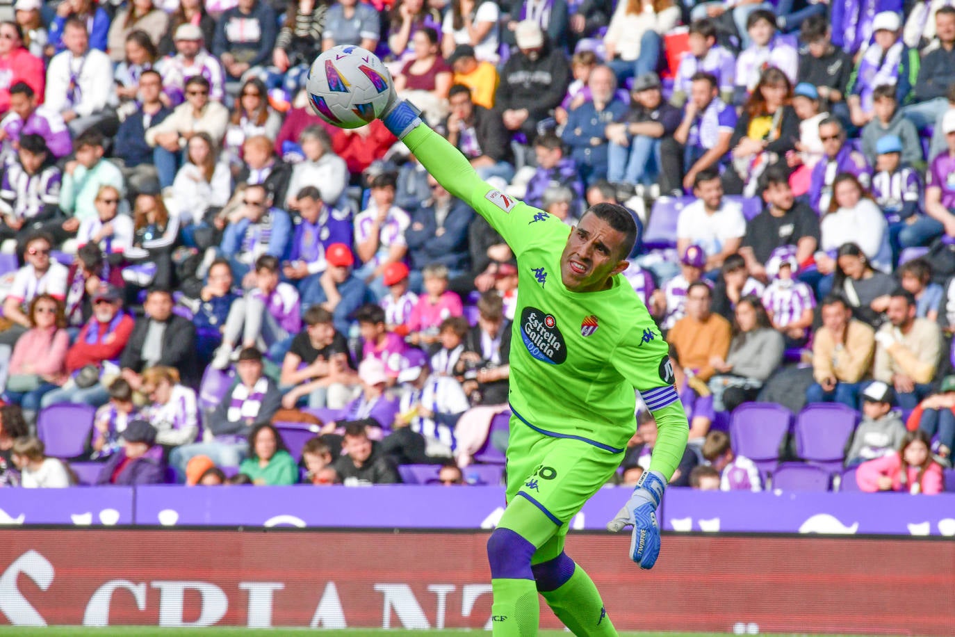 Las imágenes del Real Valladolid - SD Huesca