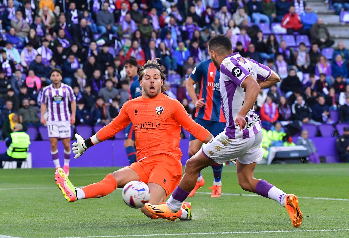 Las imágenes del Real Valladolid - SD Huesca