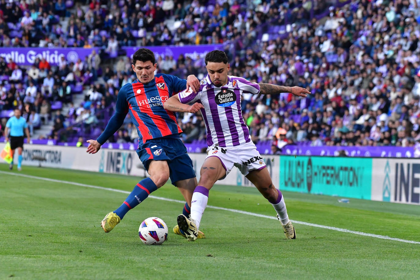 Las imágenes del Real Valladolid - SD Huesca