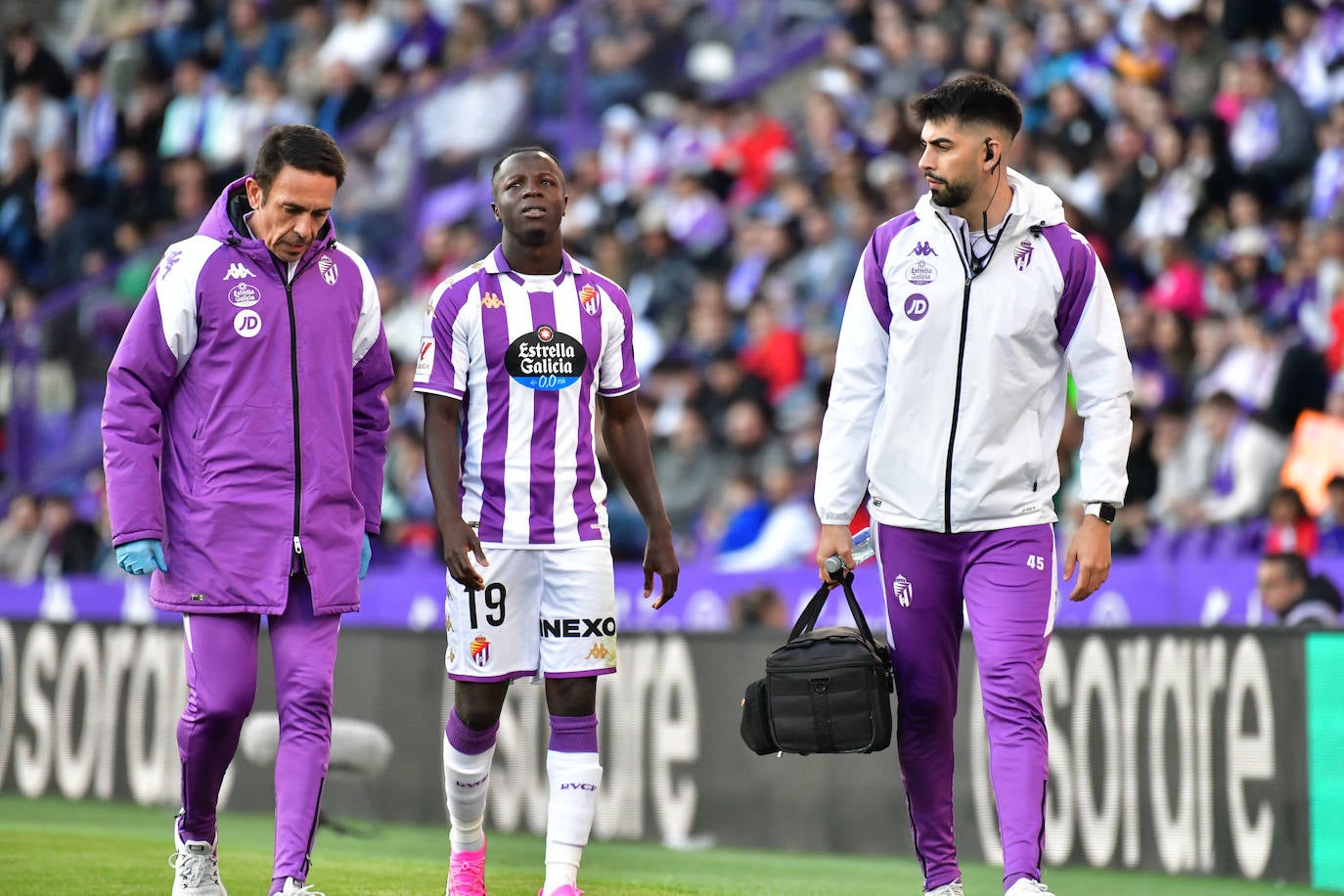 Las imágenes del Real Valladolid - SD Huesca