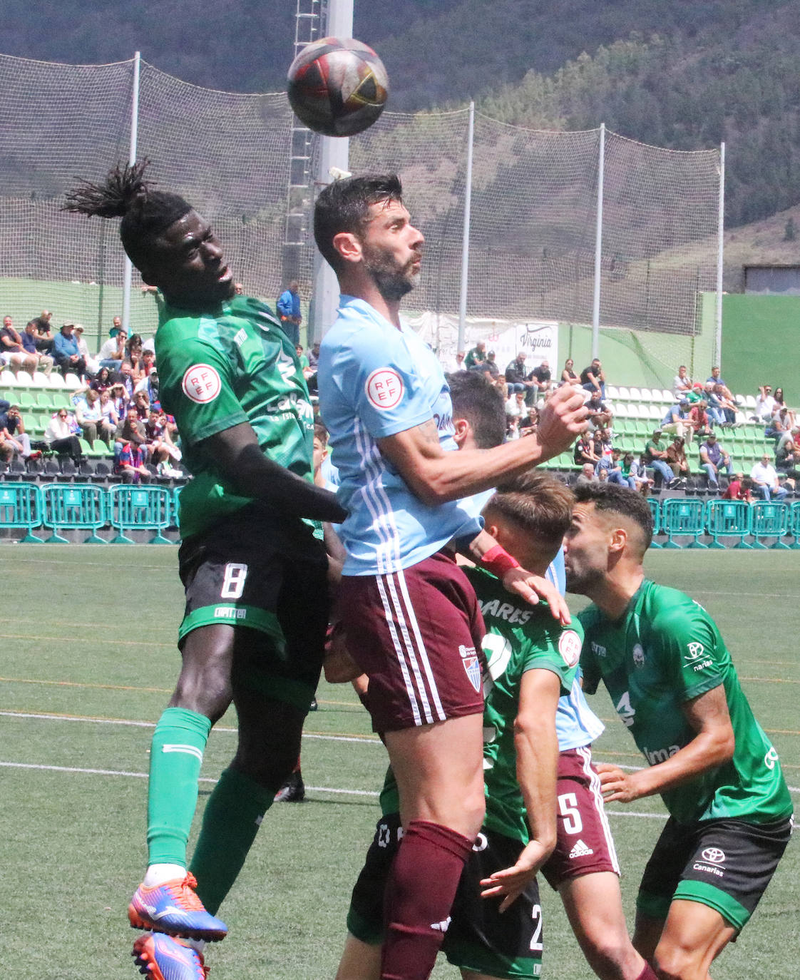 La derrota de la Segoviana en Canarias, en imágenes