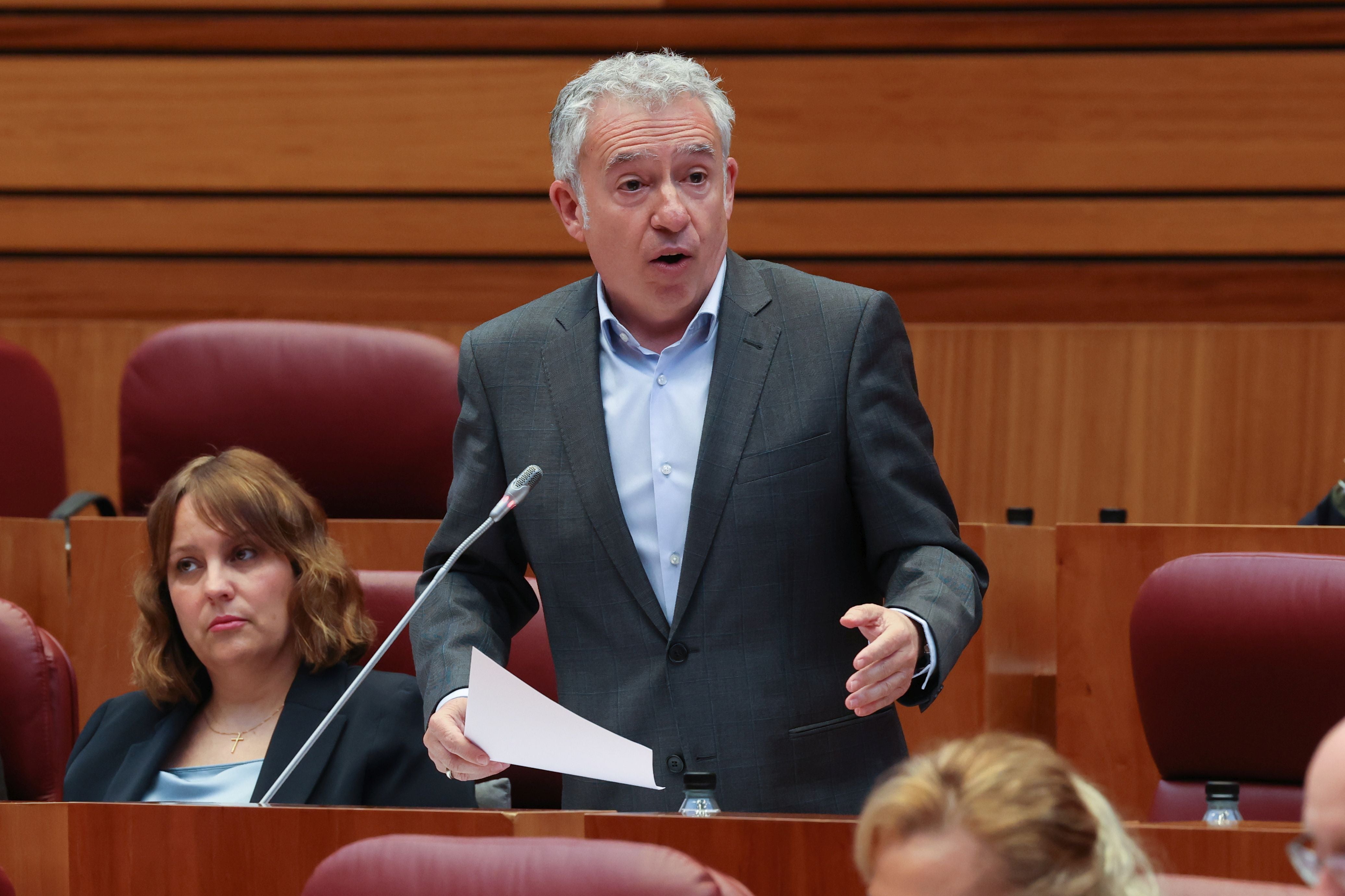 Ángel Ceña (Soria ¡Ya!) interviene en el Pleno.