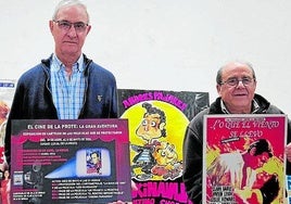 Presentación de la exposición de carteles de películas en La Prote.