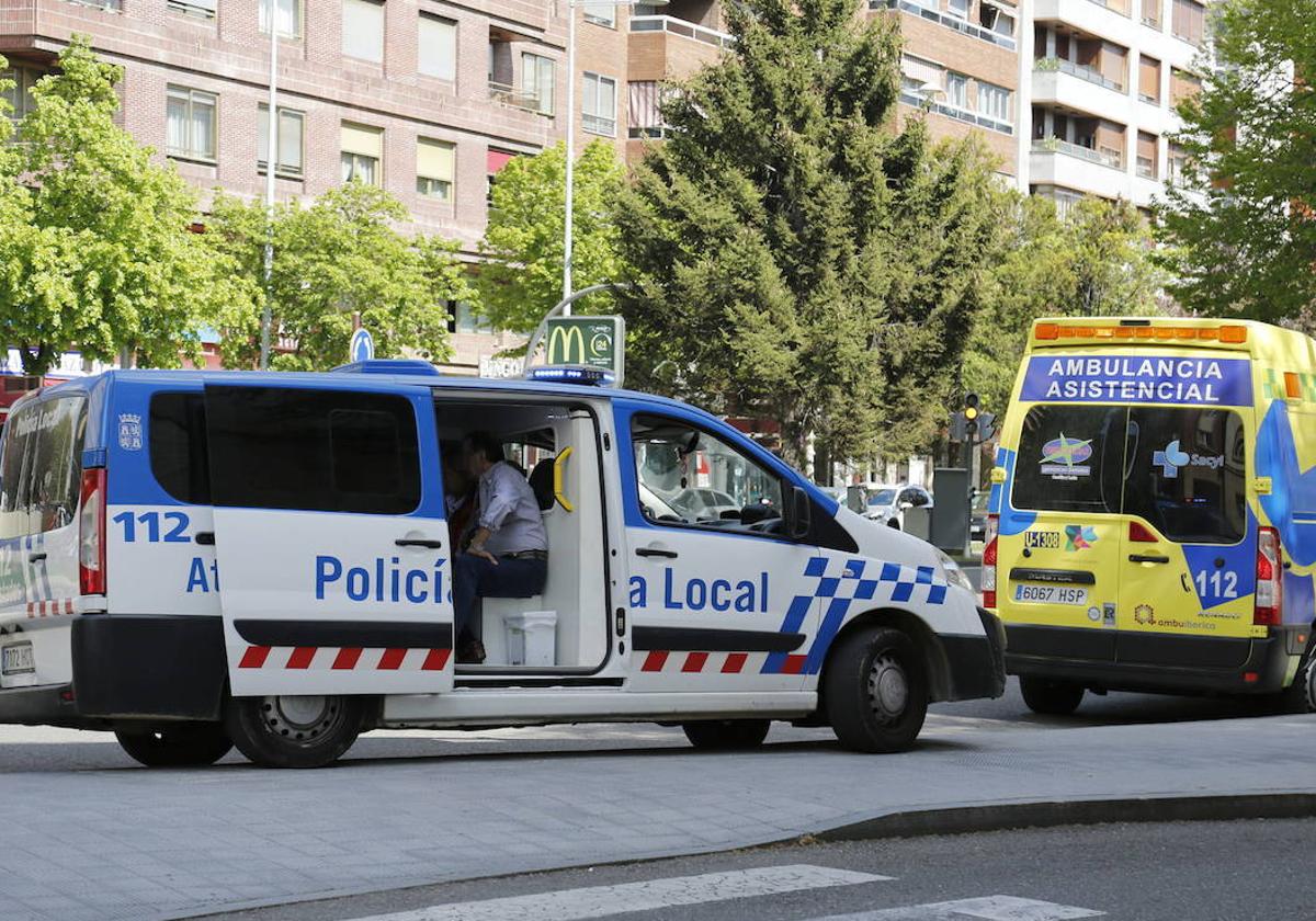 La Policía Local, en San Lázaro en una imagen de archivo.