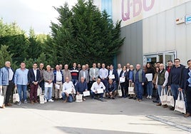 Acto para reconocer a los agricultores por sus buenas prácticas medioambientales, este lunes.