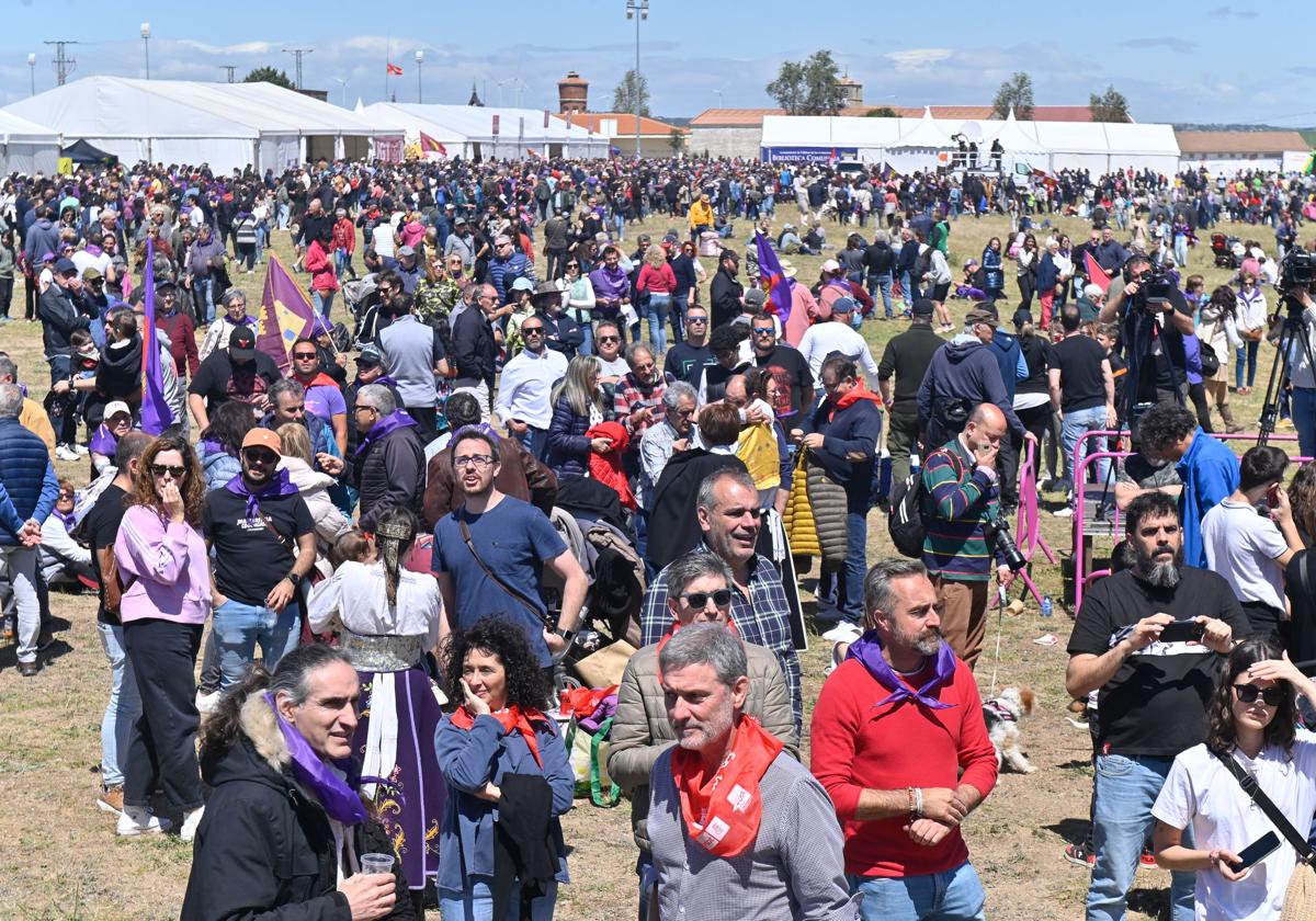 Día de la Comunidad, el pasado 23 de abril en Villalar de los Comuneros.