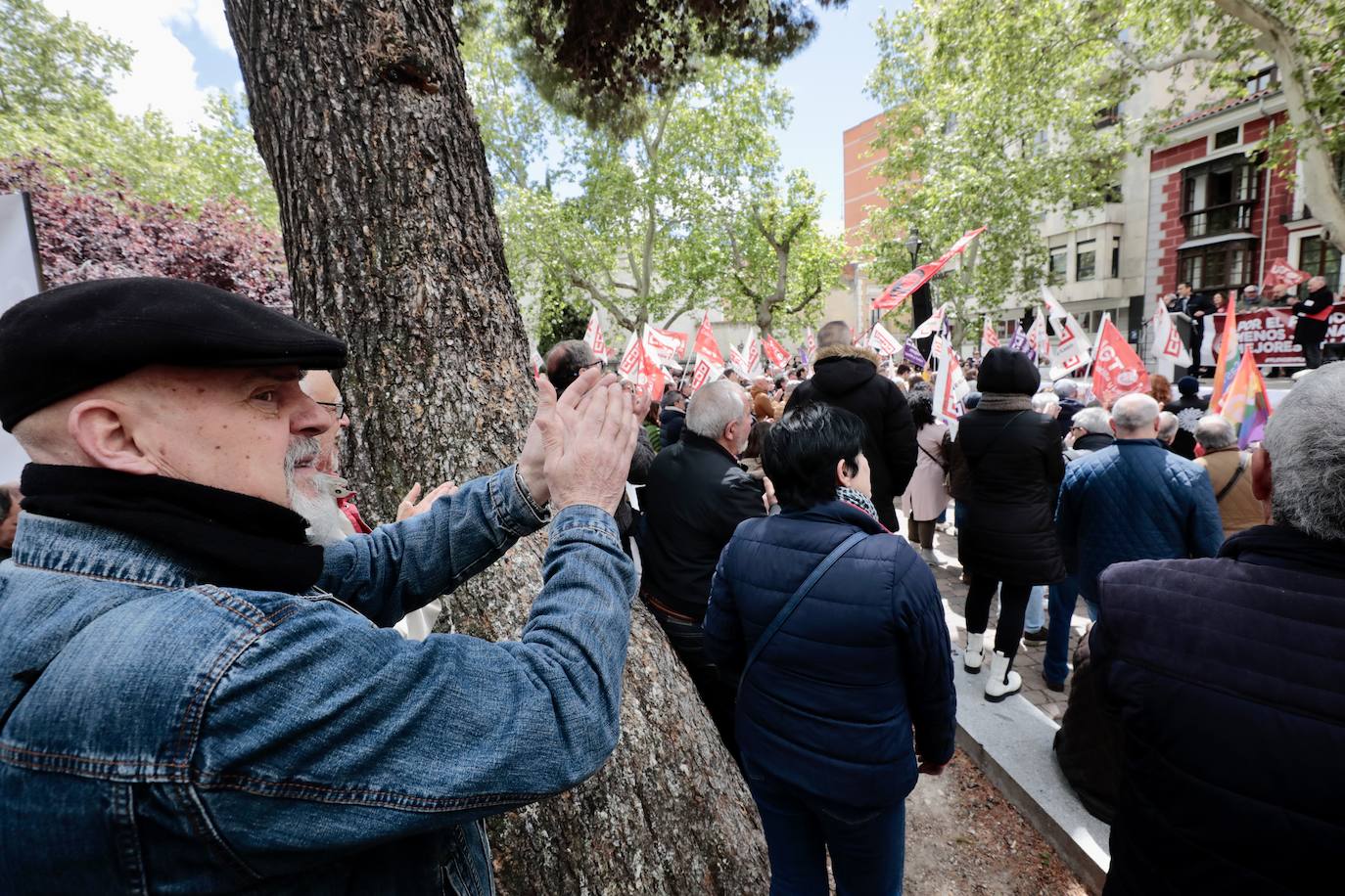 La celebración del Primero de Mayo en Valladolid, en imágenes