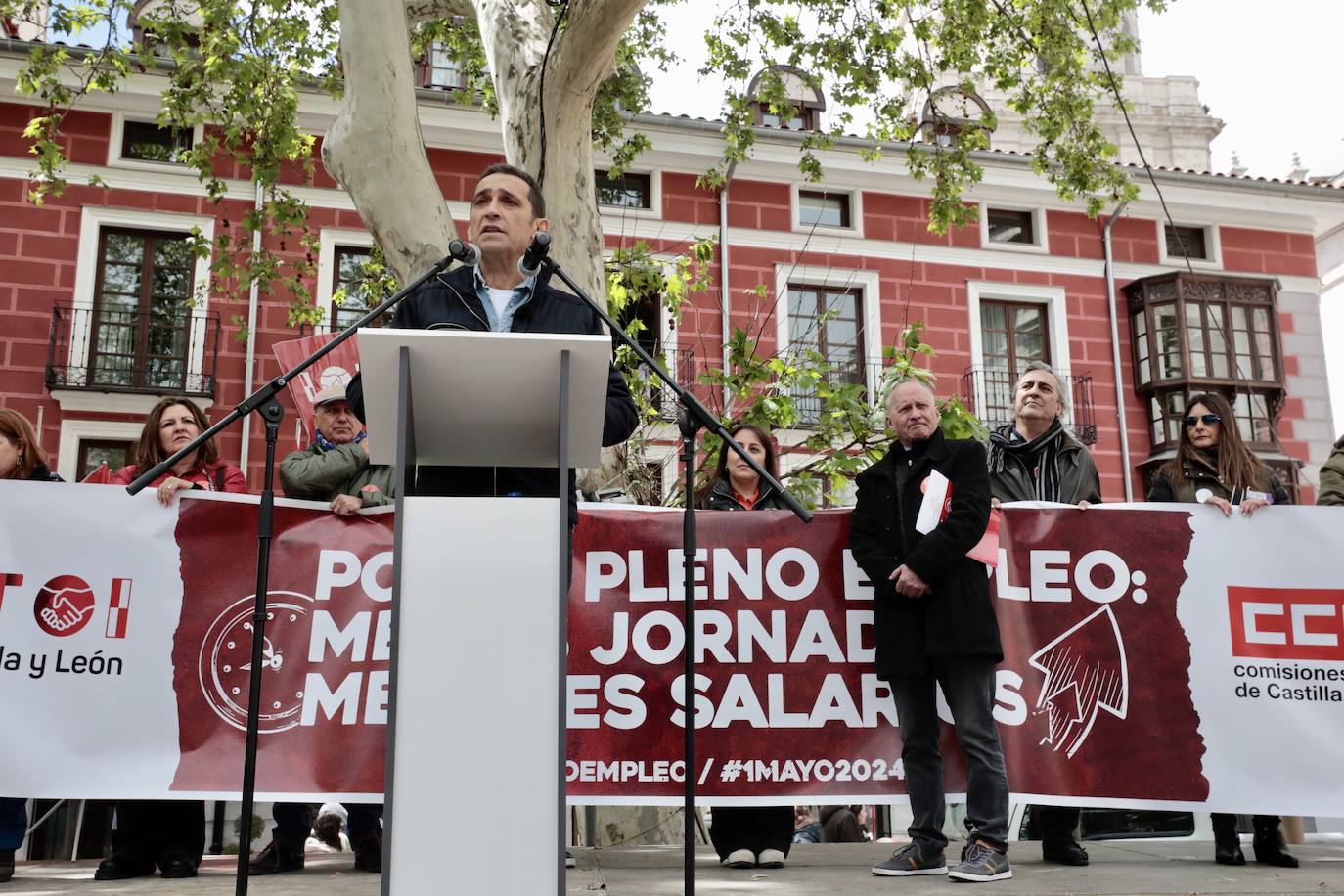 La celebración del Primero de Mayo en Valladolid, en imágenes