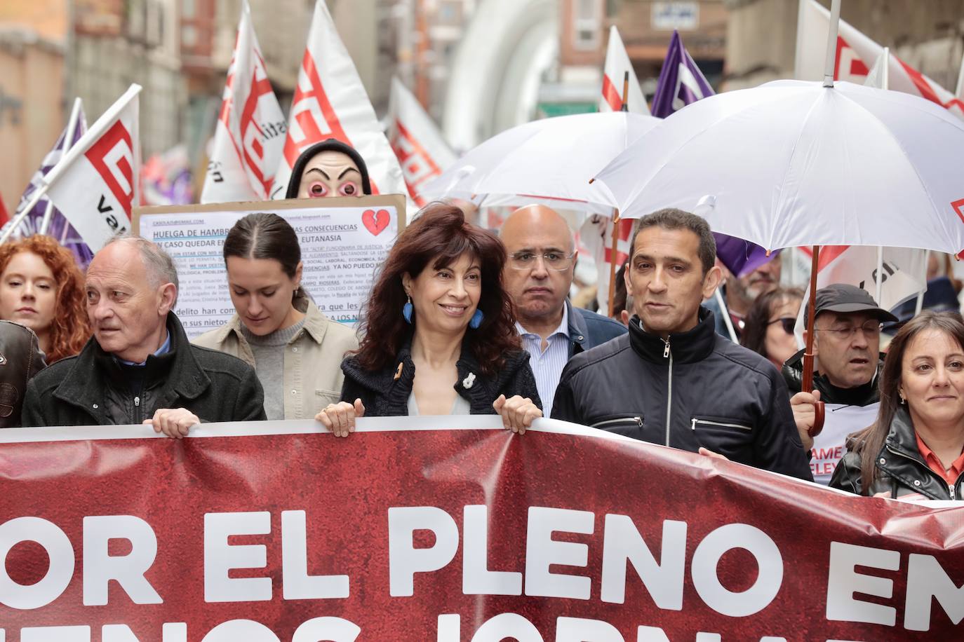 La celebración del Primero de Mayo en Valladolid, en imágenes