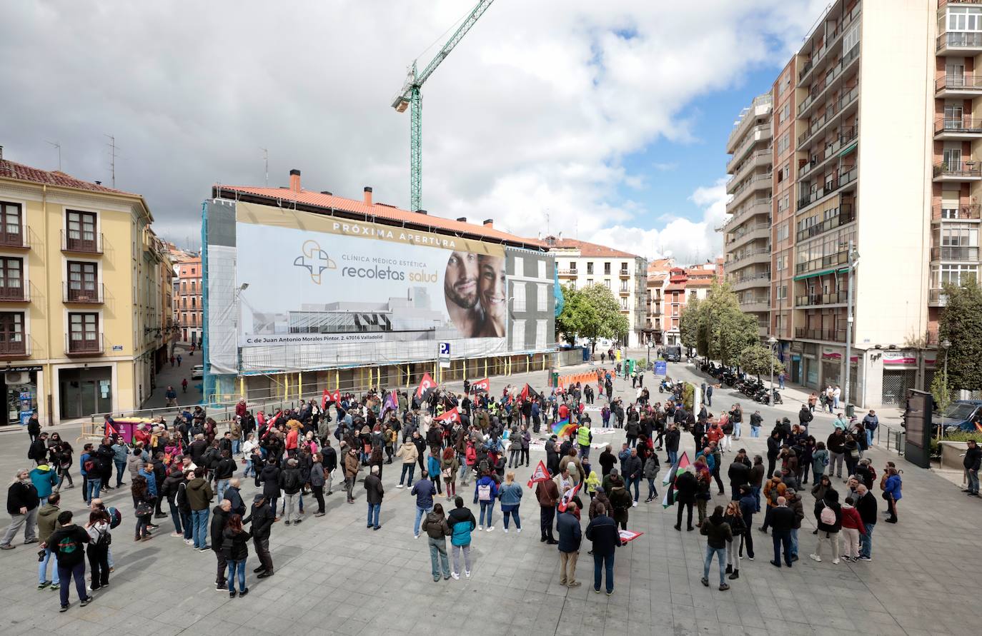 La celebración del Primero de Mayo en Valladolid, en imágenes