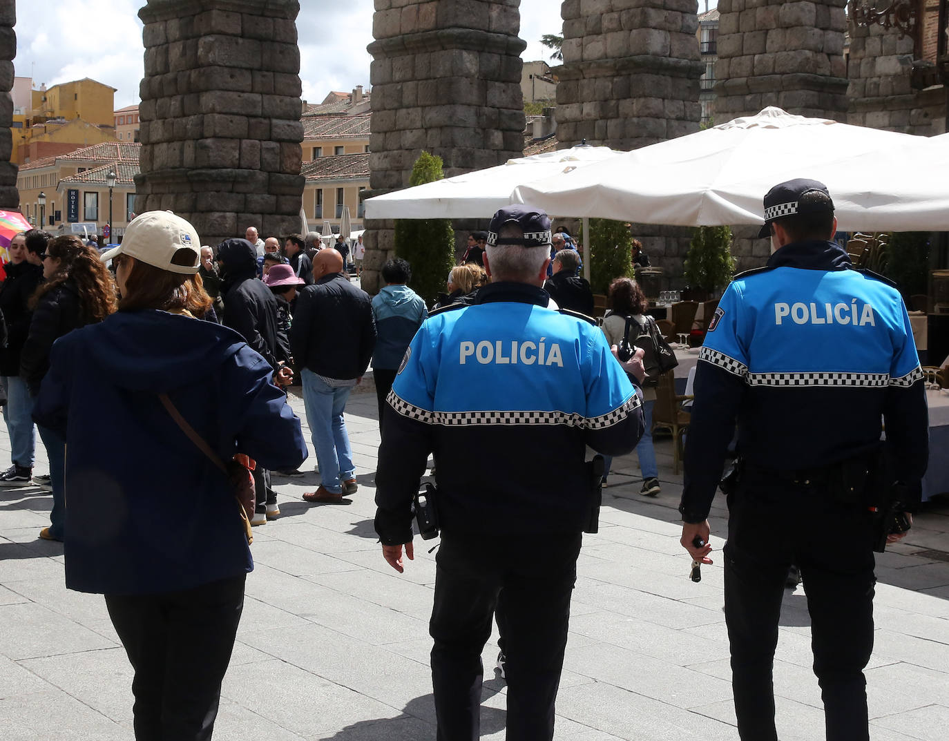 El mal tiempo frena la llegada de turistas a Segovia