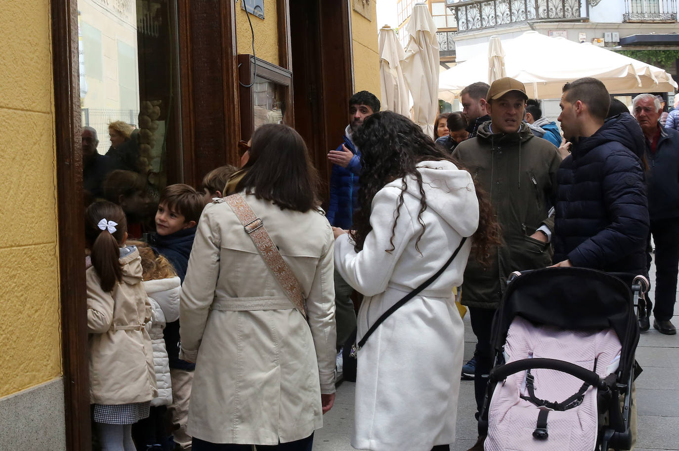 El mal tiempo frena la llegada de turistas a Segovia