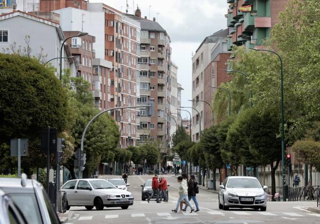 Un paseo por la calle Rondilla de Santa Teresa de Valladolid.