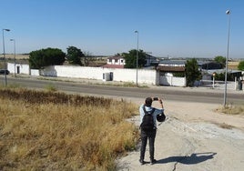 Instalaciones de la Fiestuki, en La Cistérniga, en cuyo aparcamiento ocurrieron los hechos.