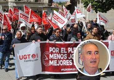 Mazarías llama «peones de la regeneración democrática» a los líderes sindicales segovianos