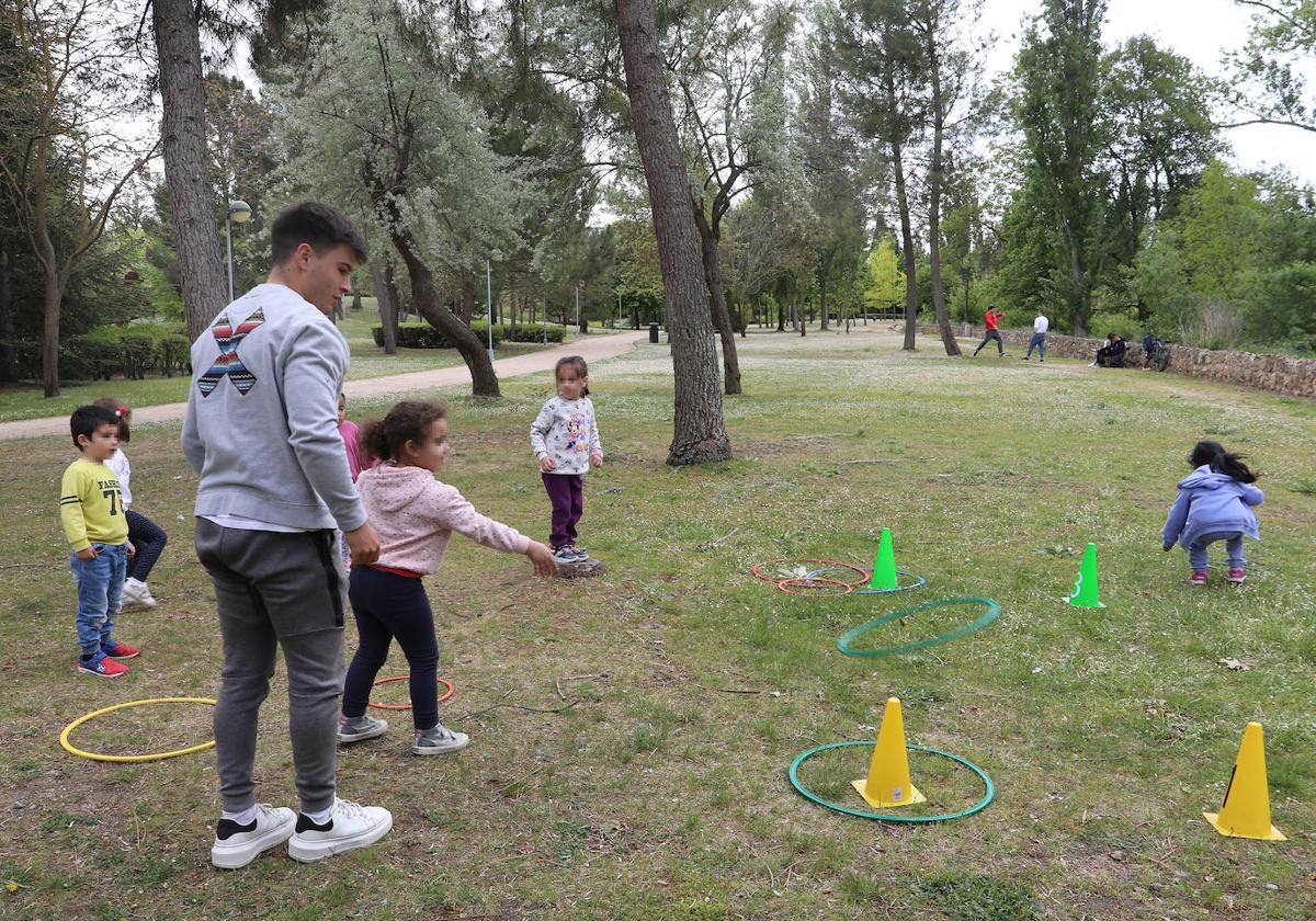 Juegos en Isla Dos Aguas.