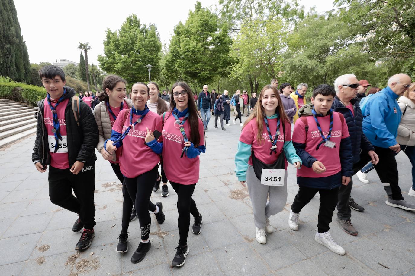 Las imágenes de la Marcha Asprona 2024 en Valladolid