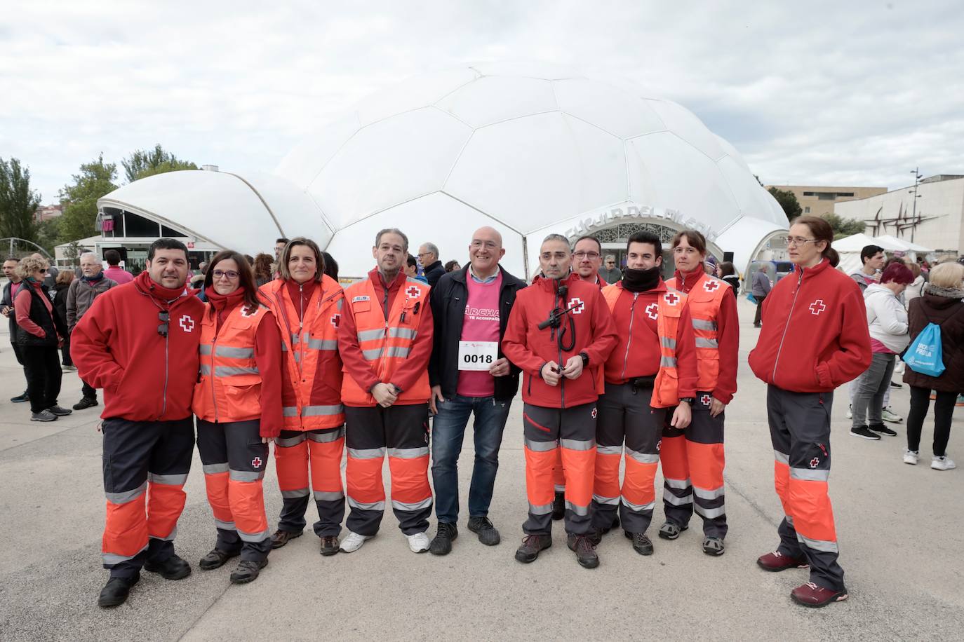 Las imágenes de la Marcha Asprona 2024 en Valladolid