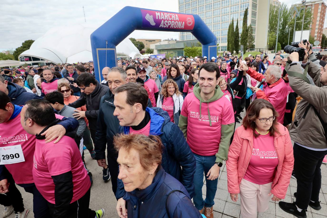 Las imágenes de la Marcha Asprona 2024 en Valladolid