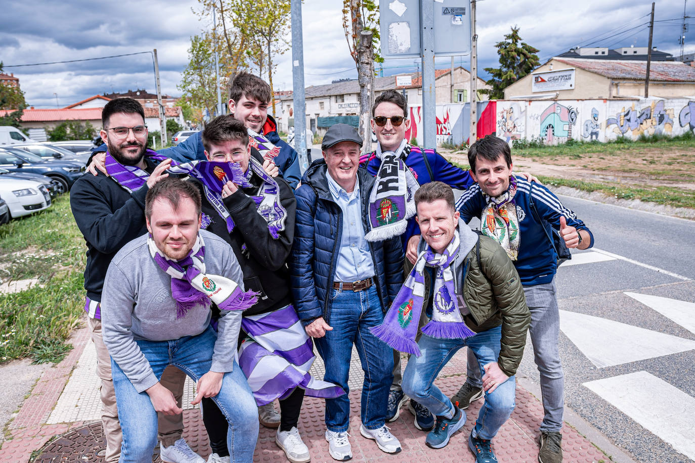 Imágenes del partido del Real Valladolid contra el Mirandés