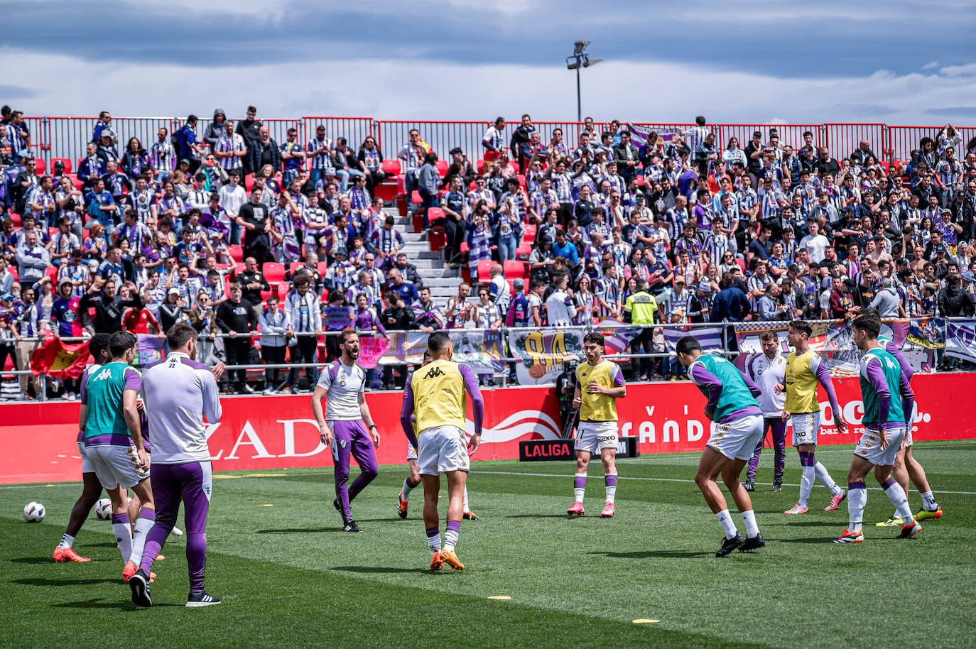 Imágenes del partido del Real Valladolid contra el Mirandés