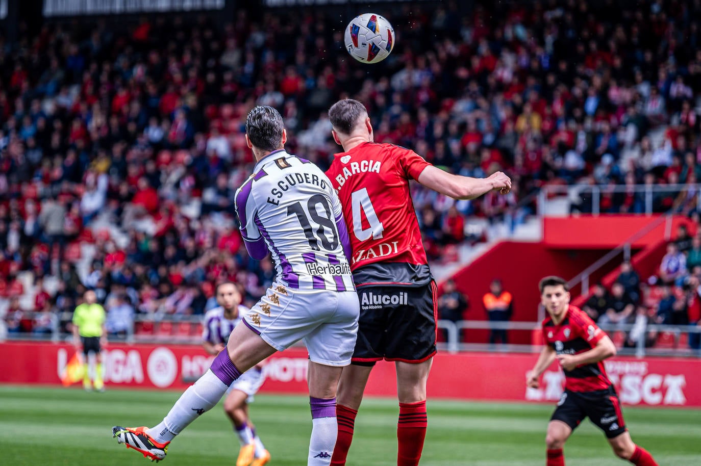 Imágenes del partido del Real Valladolid contra el Mirandés