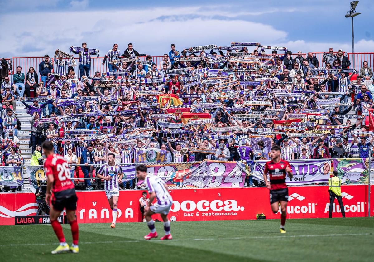 Imágenes del partido del Real Valladolid contra el Mirandés