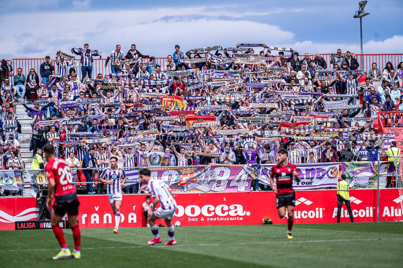 Imágenes del partido del Real Valladolid contra el Mirandés