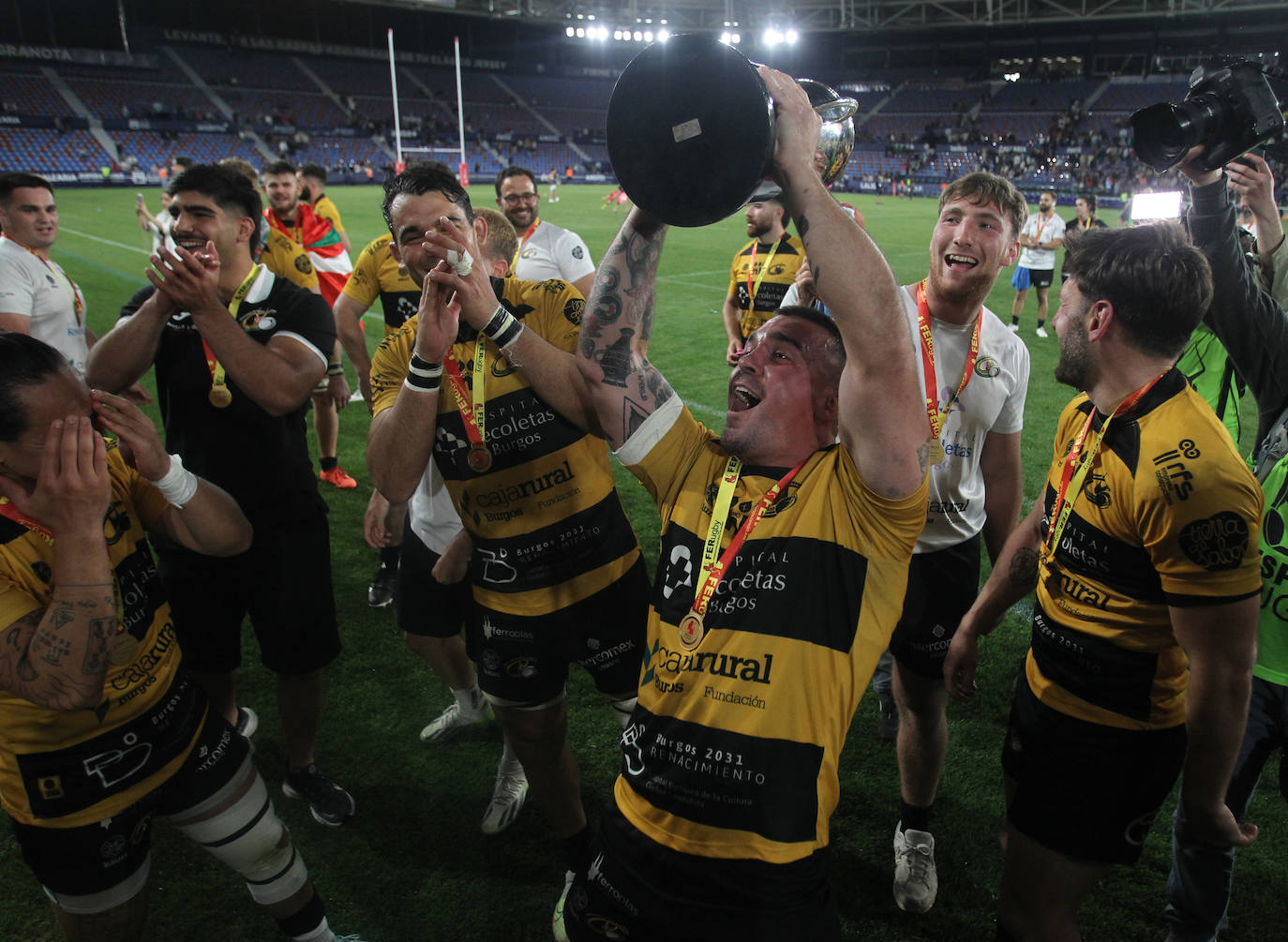 La final de la Copa del Rey de Rugby, en imágenes
